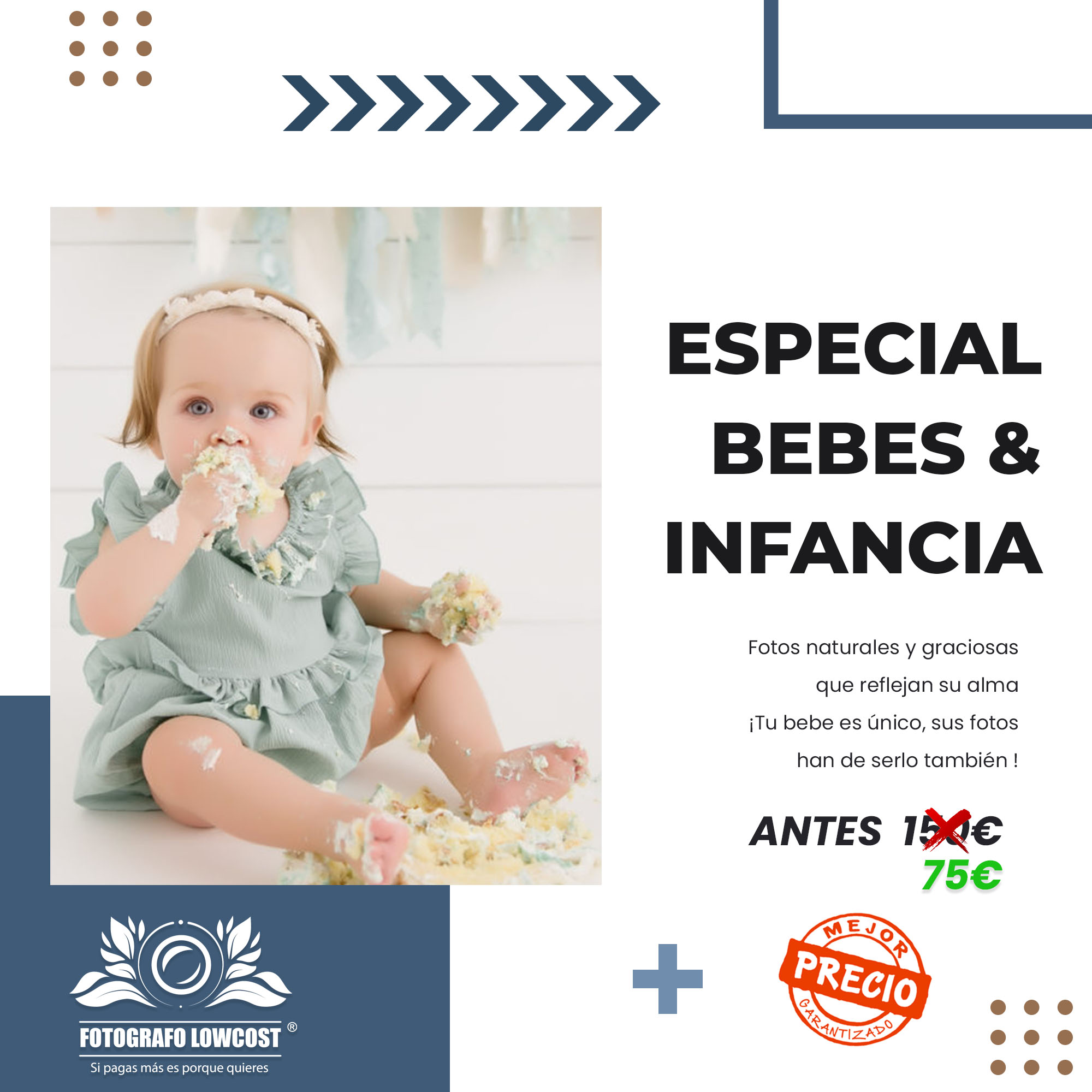 fotografo en bebes e infancia San Pedro de Merida 