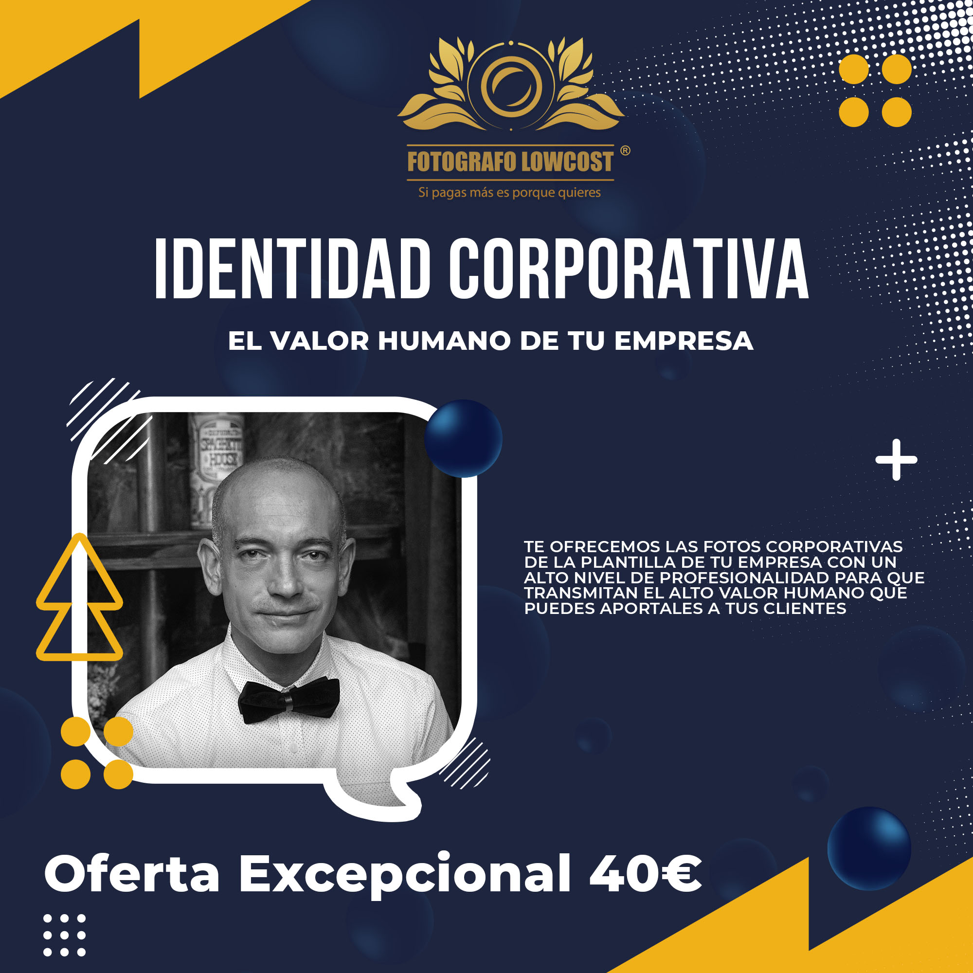 fotografo en identidad corporativa fotograf&iacute;a de plantillas empresariales Mirandilla 