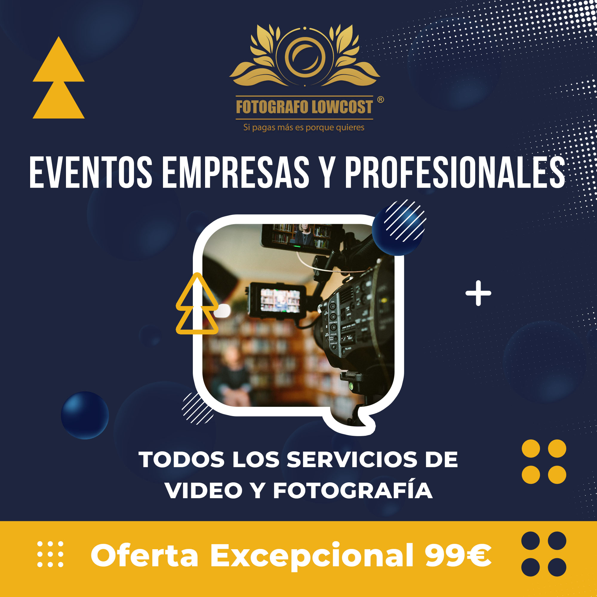 fotografo en cobertura medi&aacute;tica de eventos para profesionales Trujillanos 